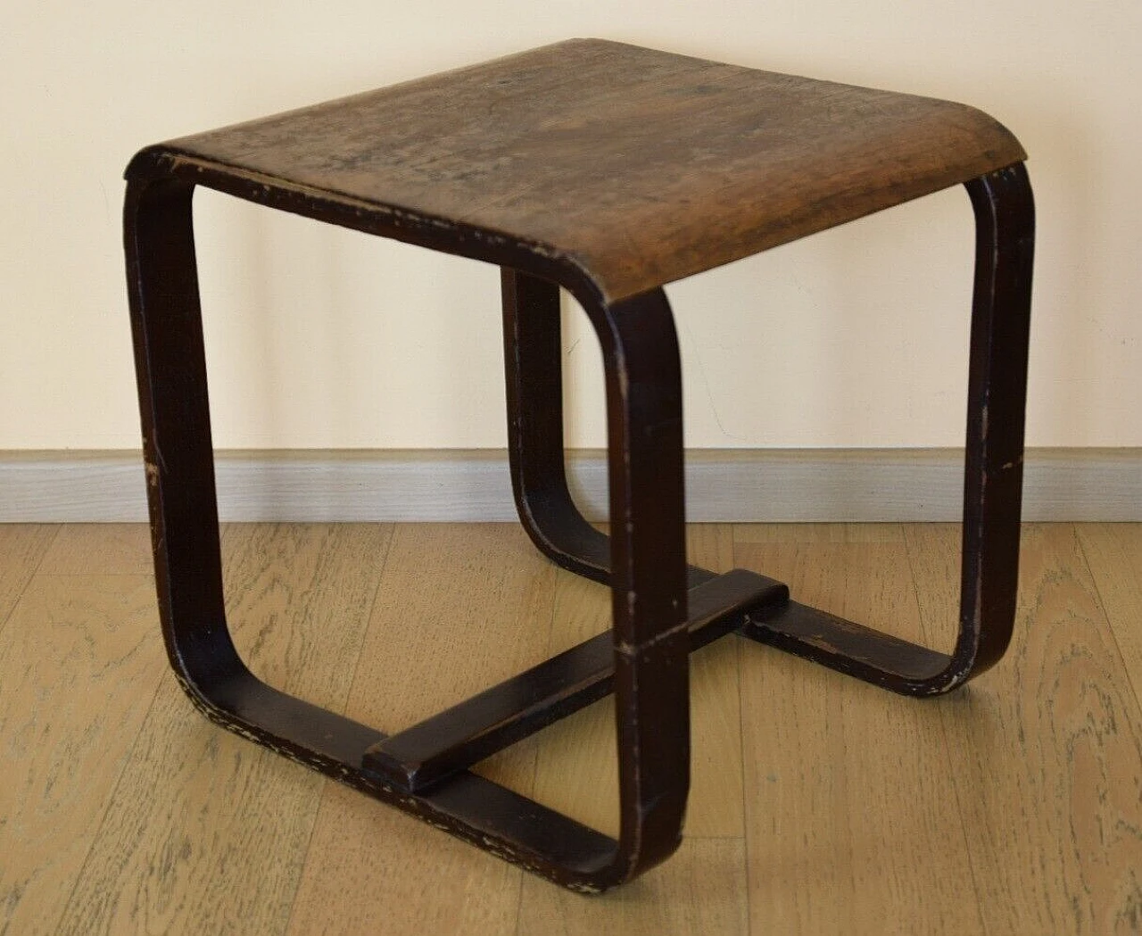 Wooden coffee table by G. Pagano Pogatschnig for Maggioni, 1938 5