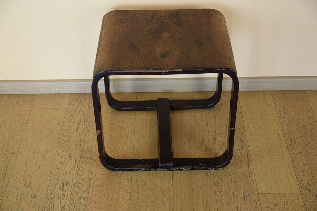 Wooden coffee table by G. Pagano Pogatschnig for Maggioni, 1938 7