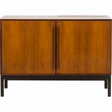 Rosewood bar cabinet by S. Bernadotte & A. Bjorn for Atlas, 1960s