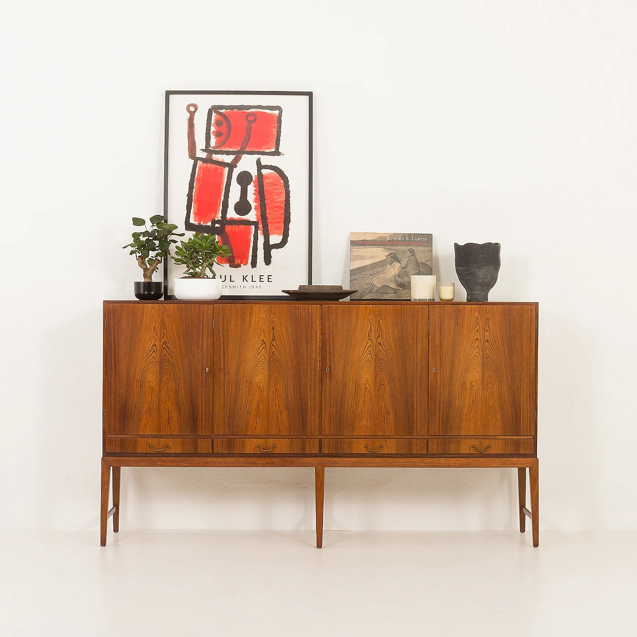 Rosewood sideboard by Severin Hansen, 1960s 1