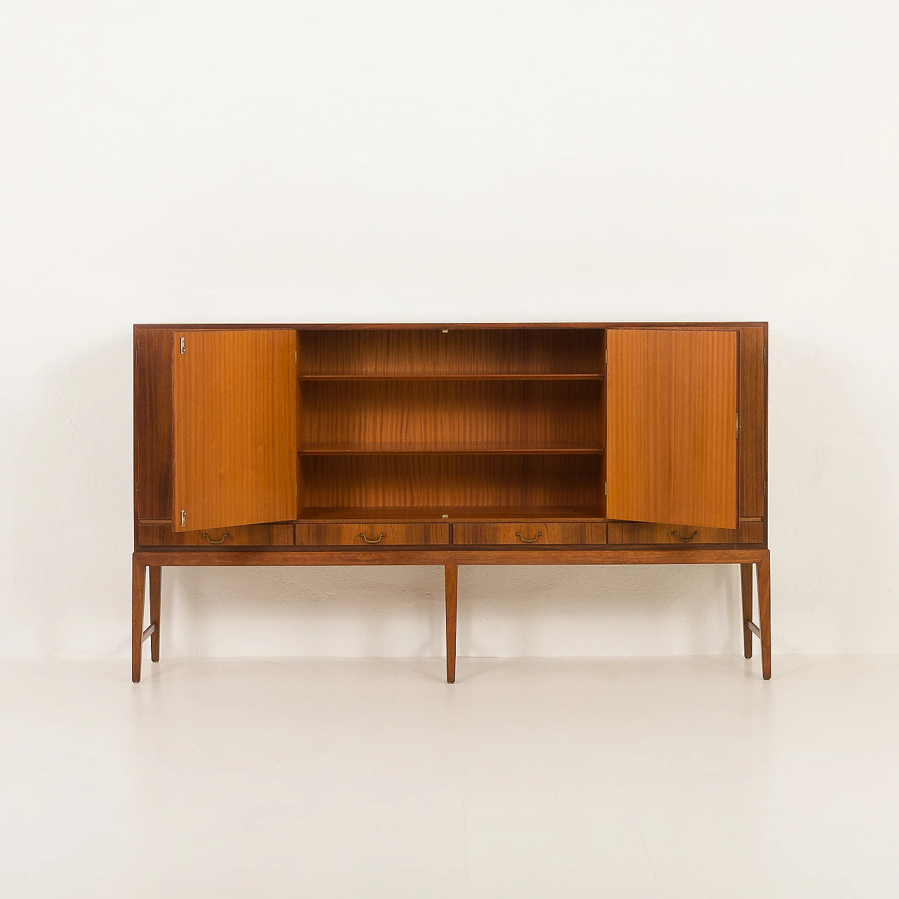 Rosewood sideboard by Severin Hansen, 1960s 7