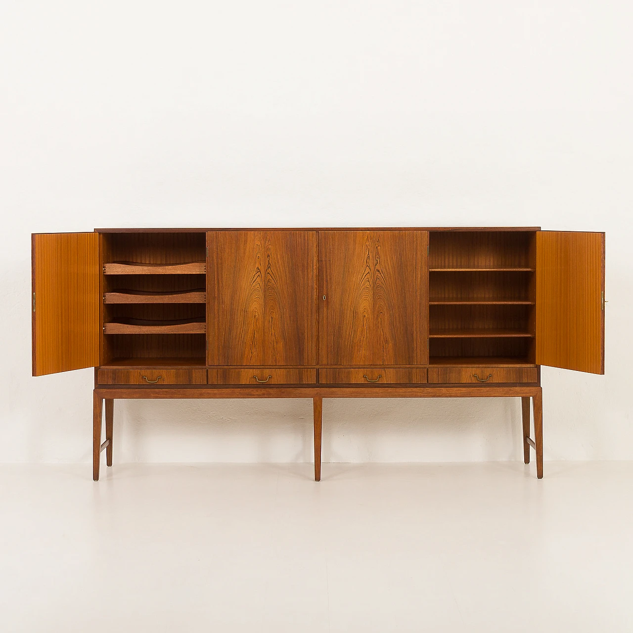 Rosewood sideboard by Severin Hansen, 1960s 8