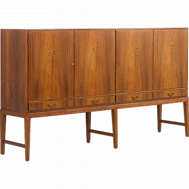 Rosewood sideboard by Severin Hansen, 1960s