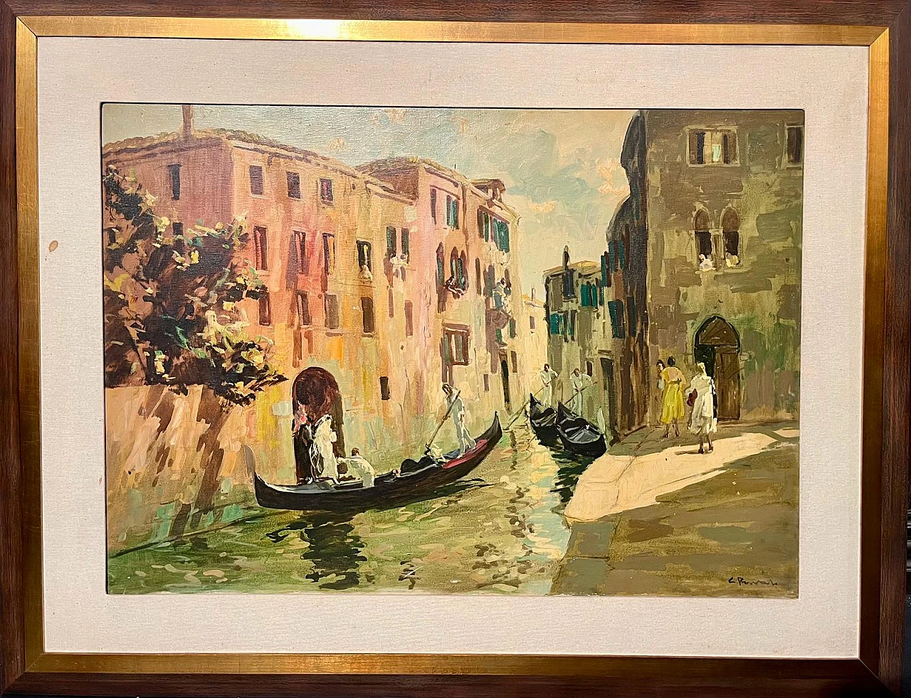 Cosimo Privato, Matrimonio a Venezia, olio su tela 1