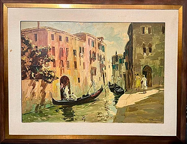 Cosimo Privato, Matrimonio a Venezia, olio su tela