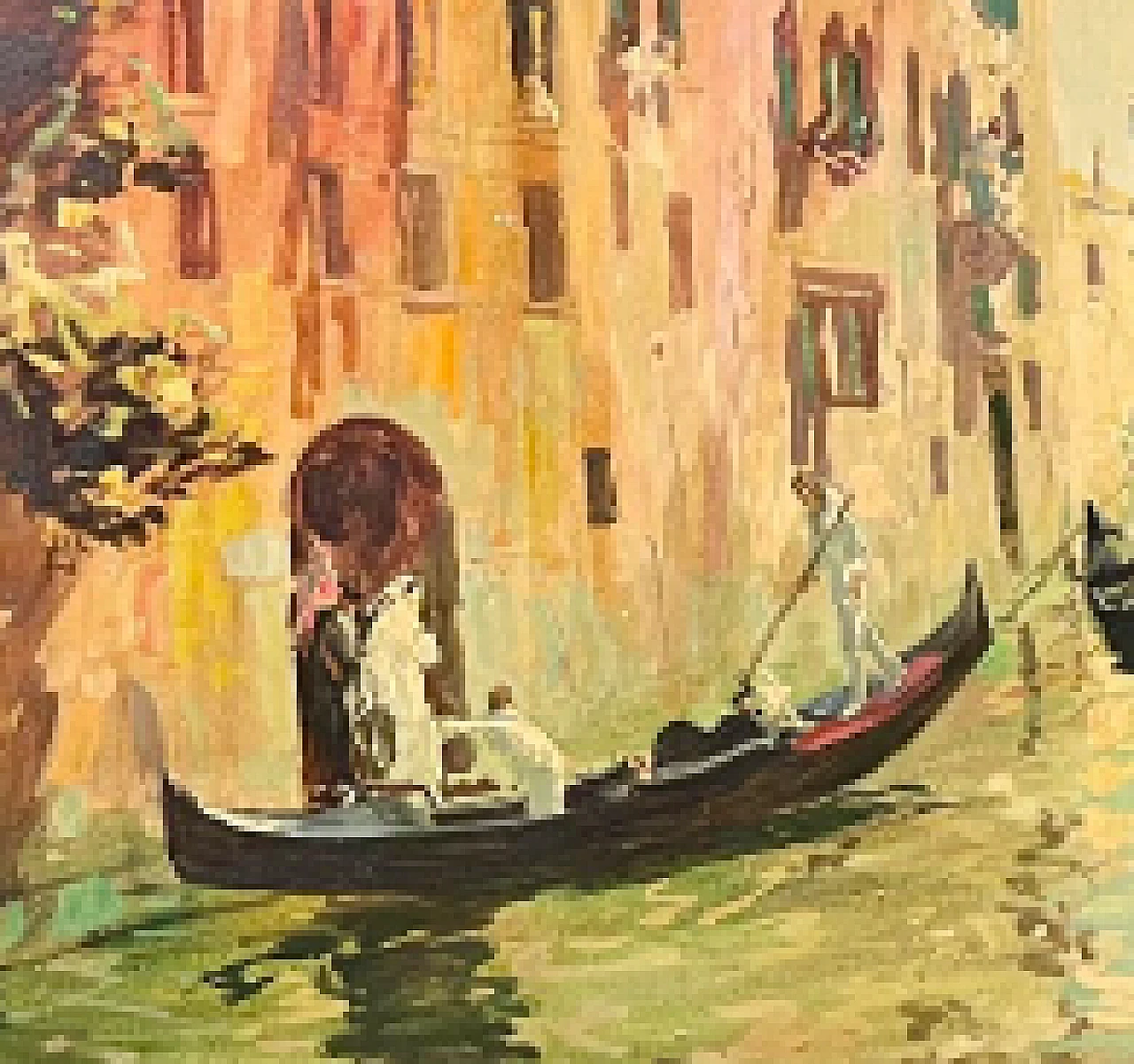 Cosimo Privato, Matrimonio a Venezia, olio su tela 3