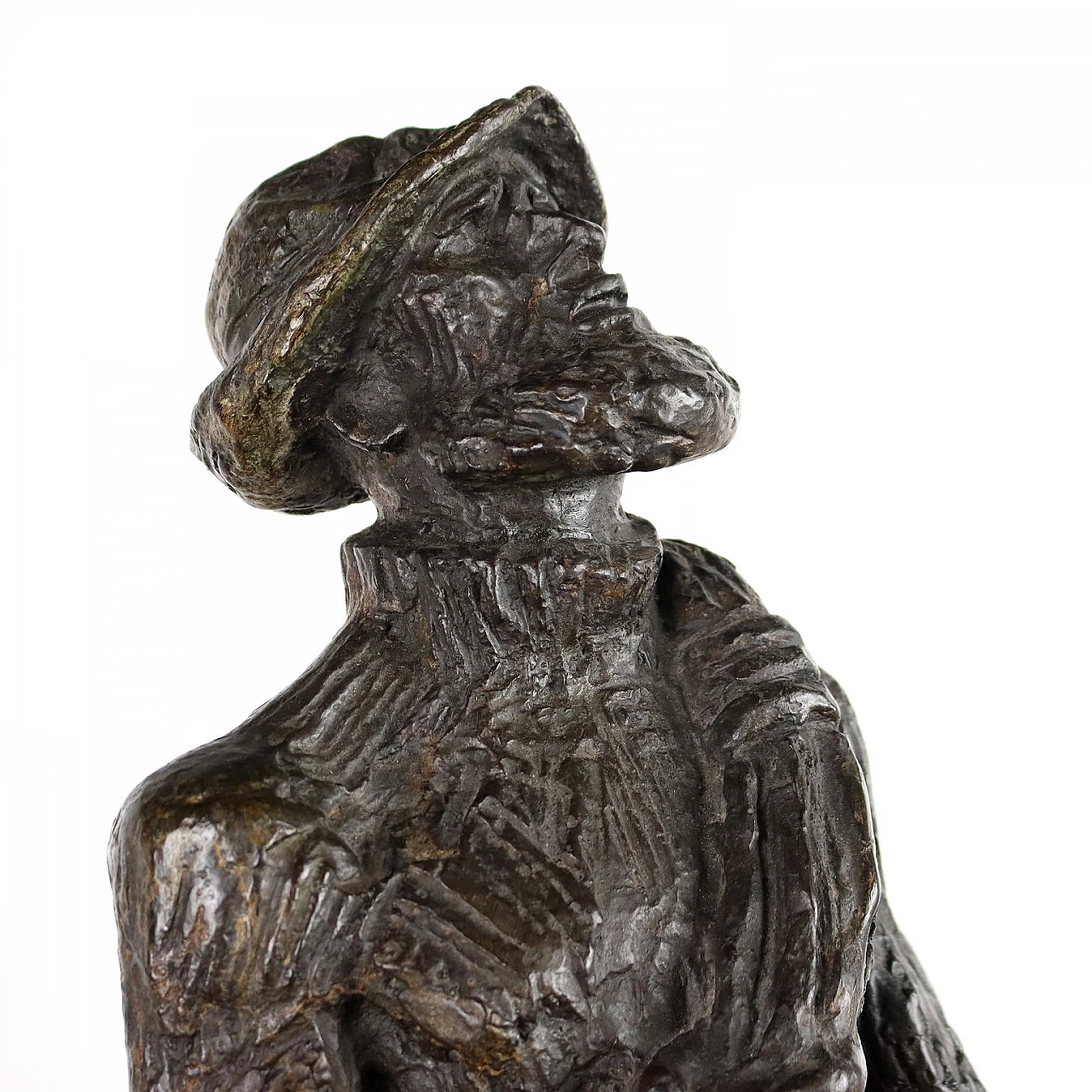 Vallazza, Mountaineer, bronze sculpture, 1960s 3