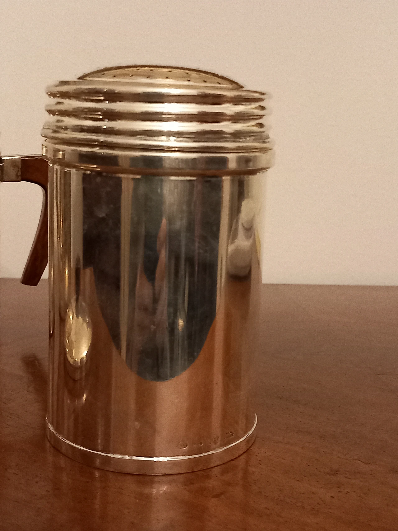 Coffee pot in 800 silver, 1950s 13