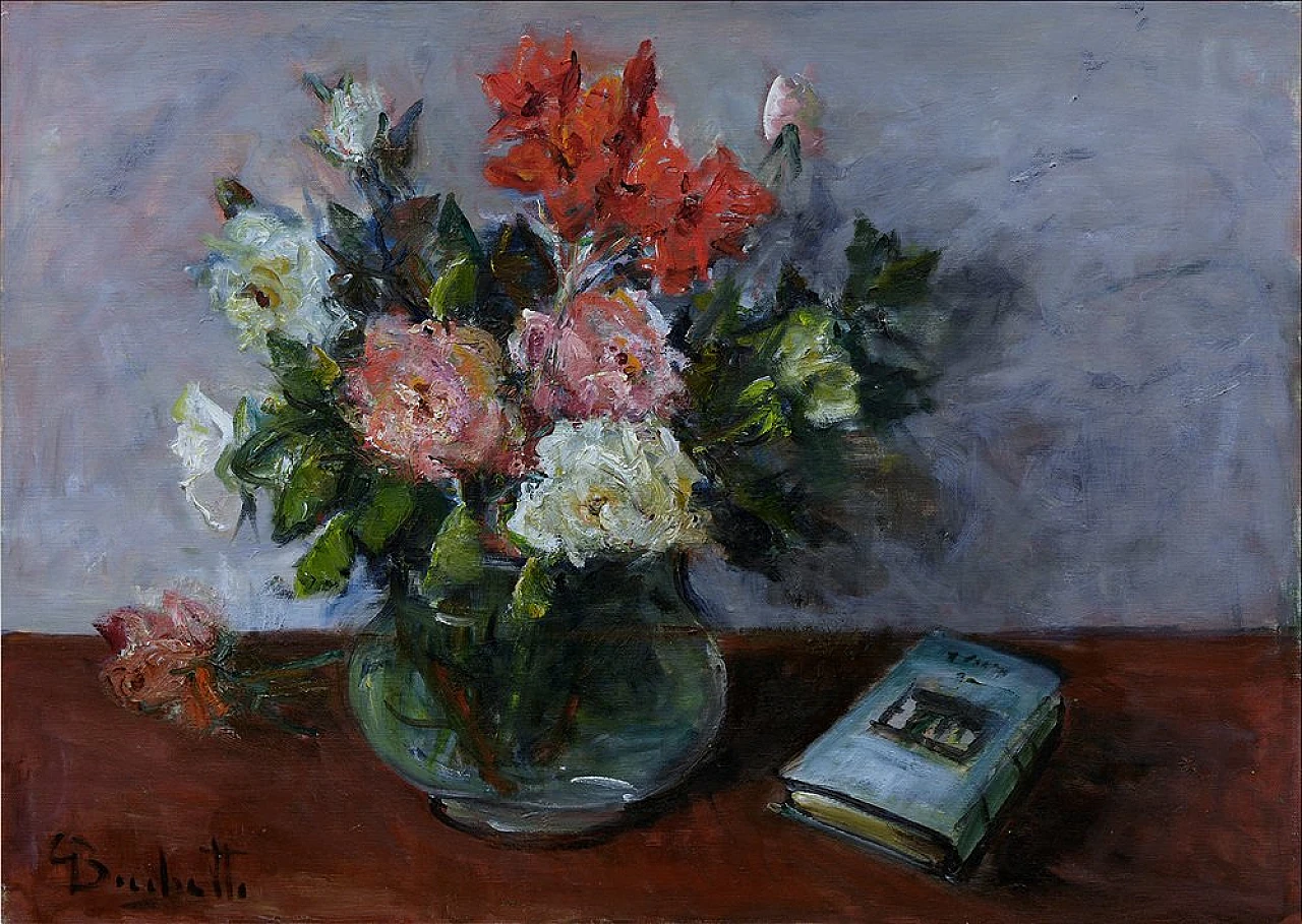 Gaetano Bocchetti, Still life, oil on canvas, 1970s 2