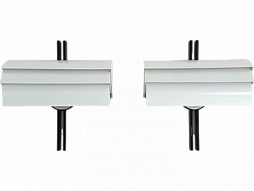 Pair of Stria wall lamps by Ernest Gismondi for Artemide, 1980s