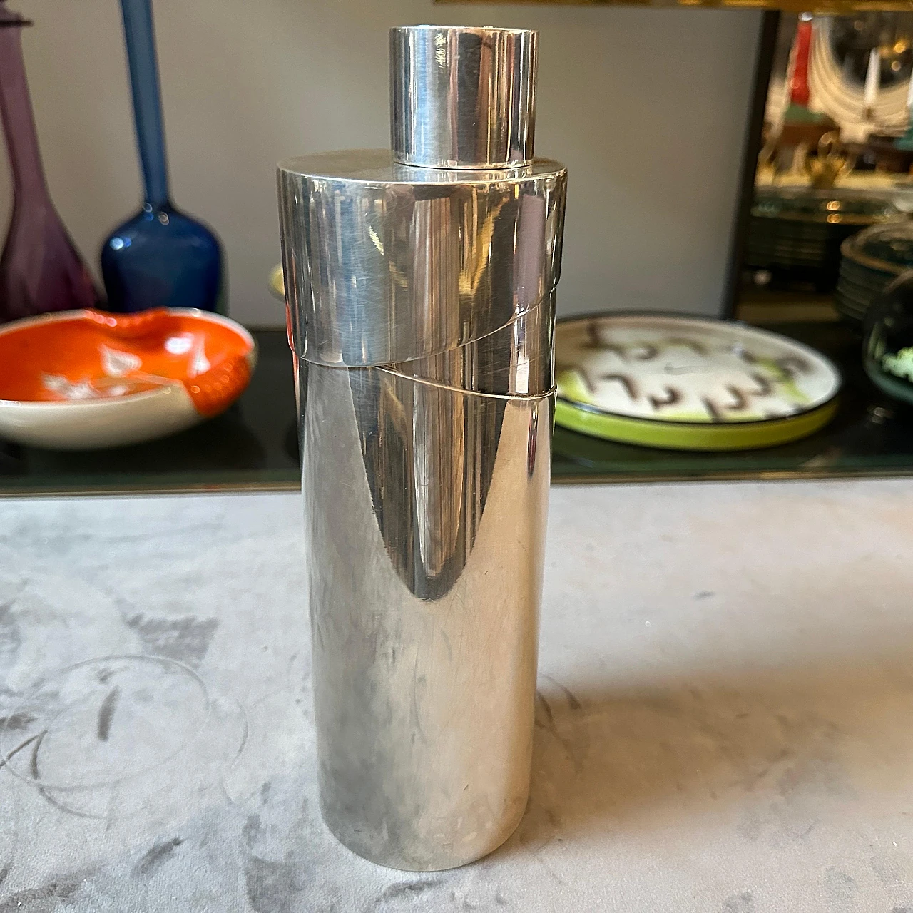 Cocktail shaker by Lino Sabattini for Christofle, 1970s 2