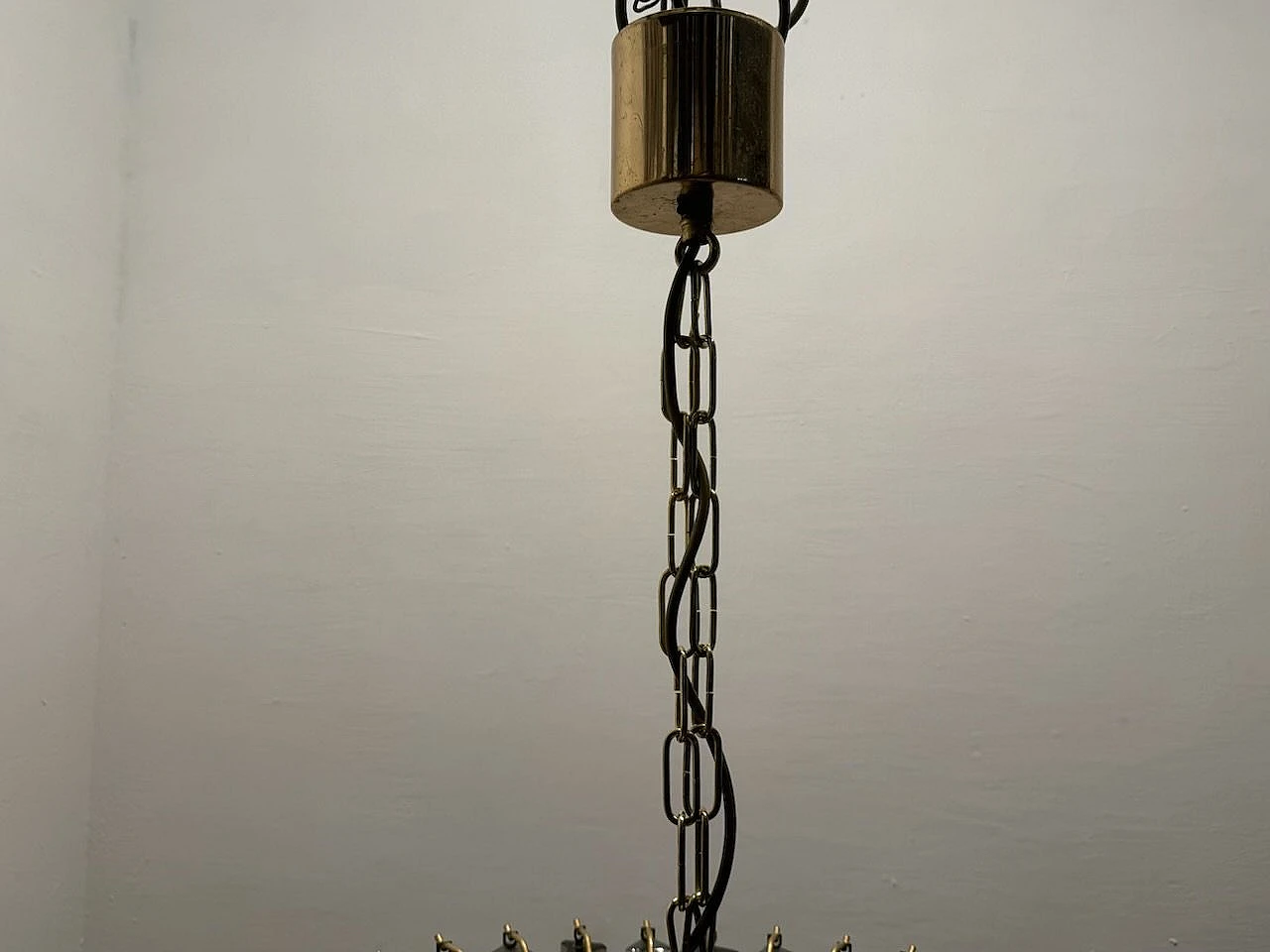 Trilobi Murano glass chandelier by Venini, 1970s 4