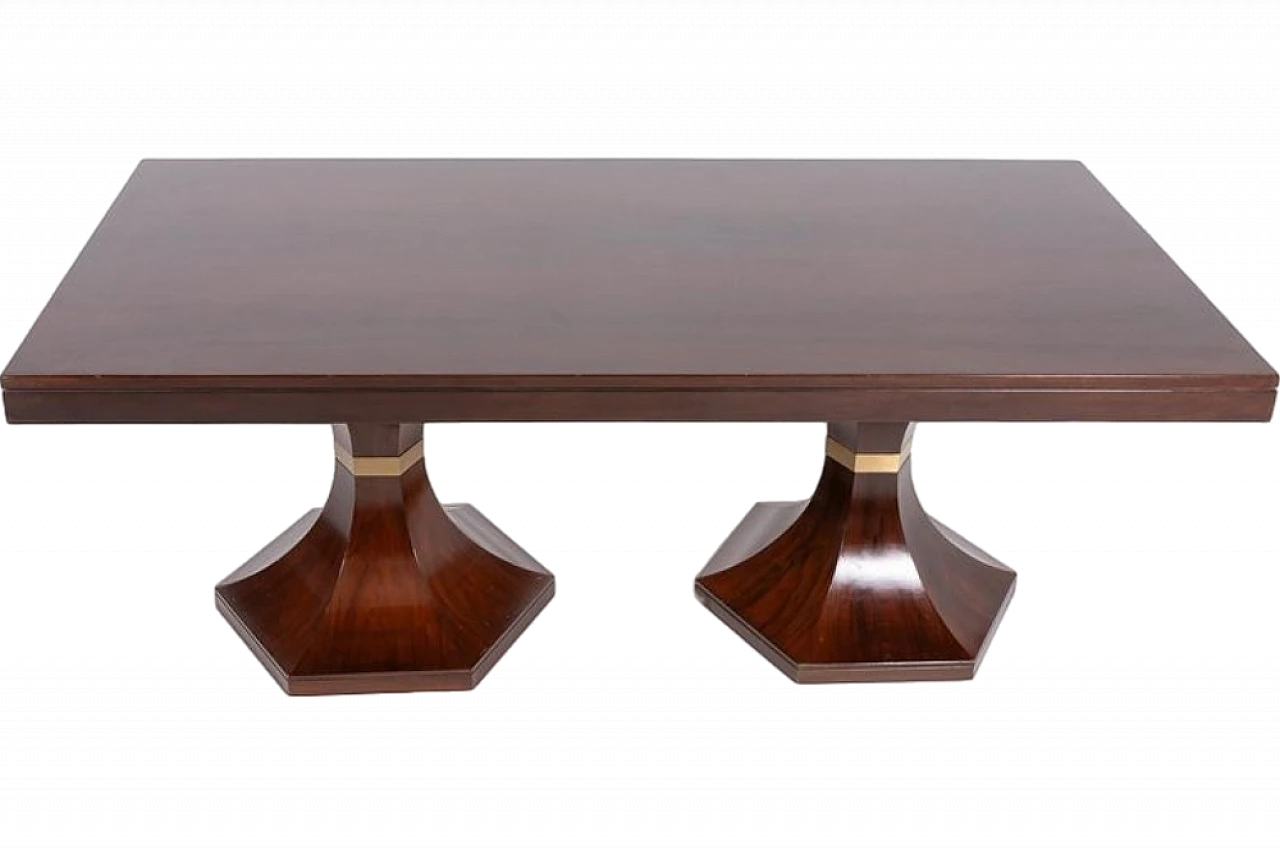 Lacquered walnut table by Carlo De Carli, 1960s 11