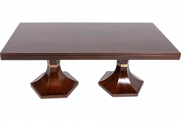 Lacquered walnut table by Carlo De Carli, 1960s