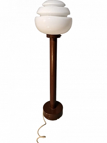 Cast iron floor lamp by Roberto Pamio for Leucos, 1960s