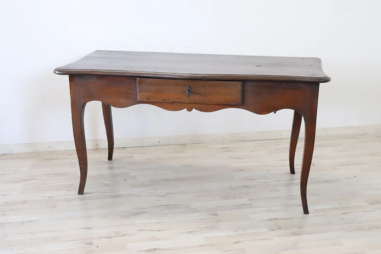 Louis XV desk in solid oak, mid-18th century 2