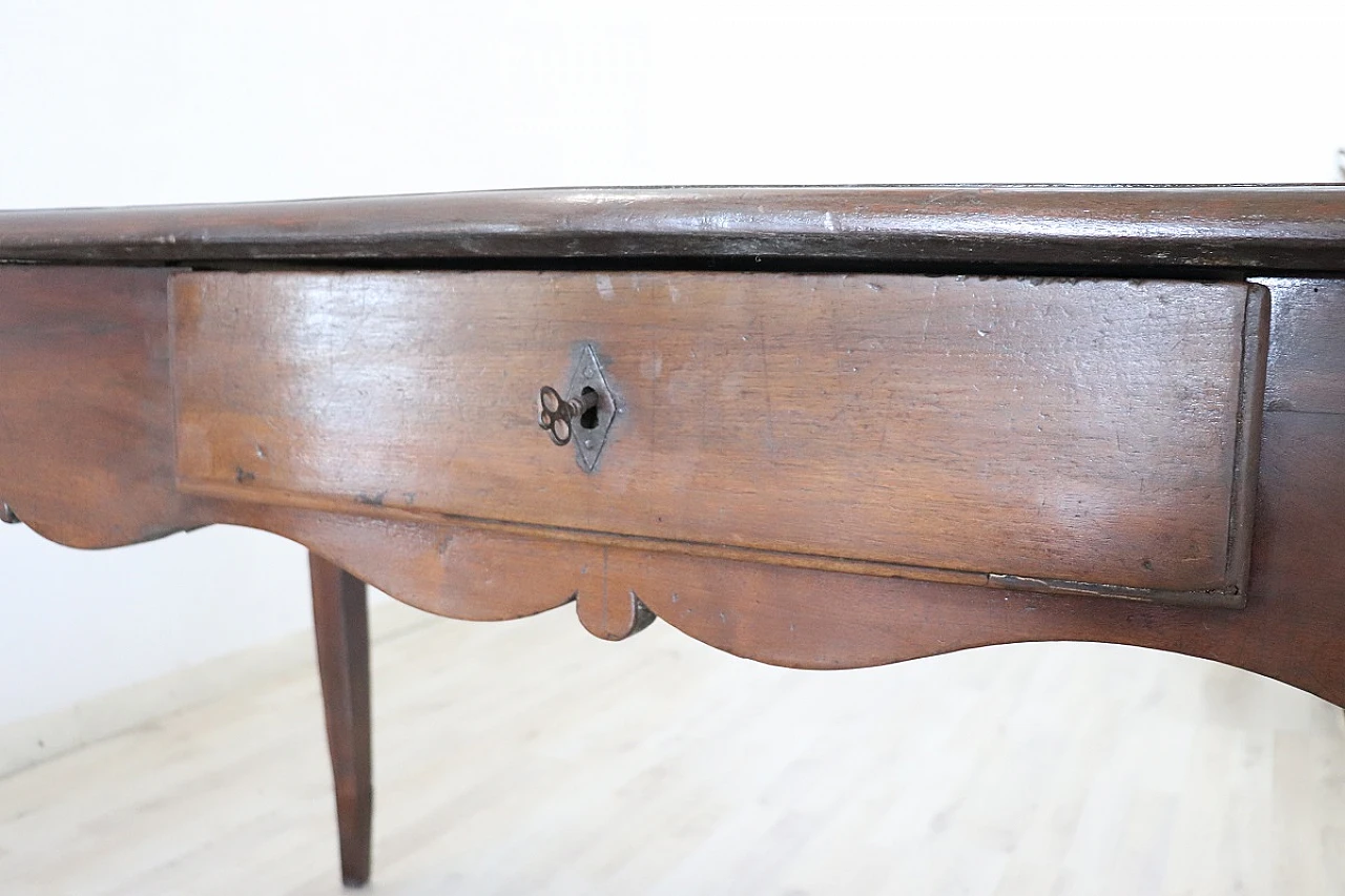 Louis XV desk in solid oak, mid-18th century 8