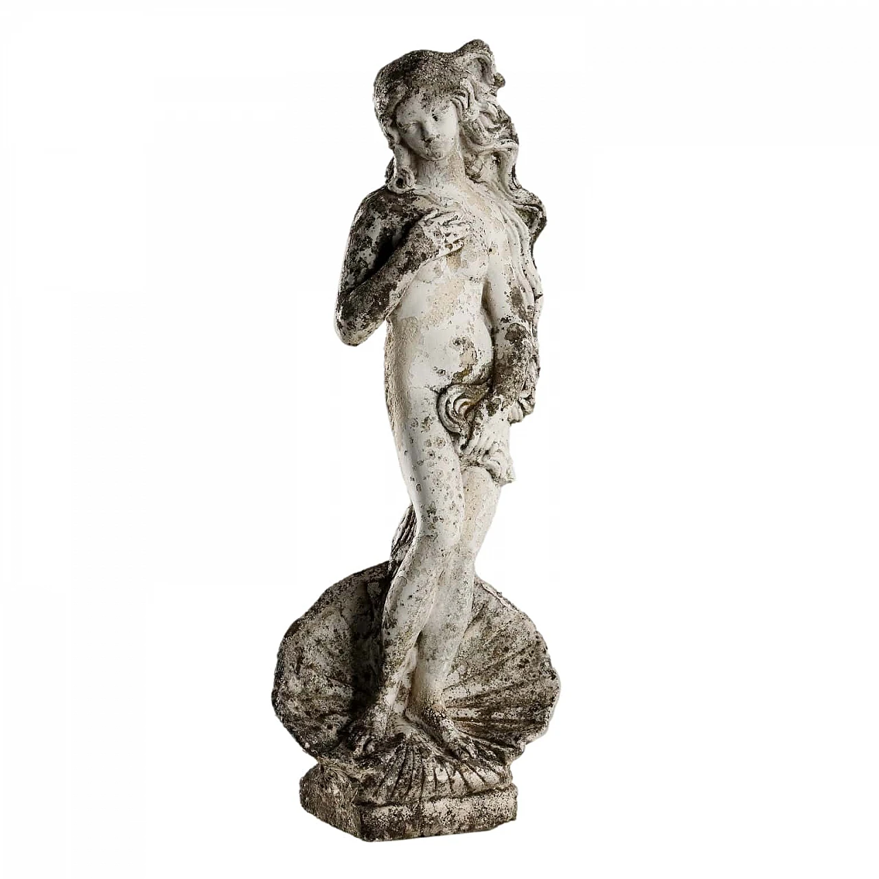 Botticelli's Venus copy, grit garden statue 1