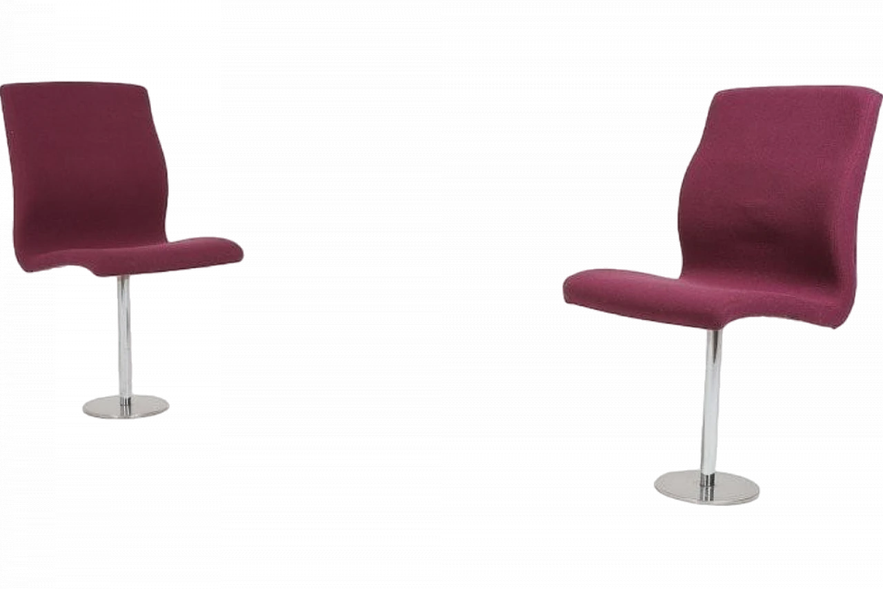 Pair of Oxford chairs by Arne Jacobsen for Fritz Hansen, 1960s 11