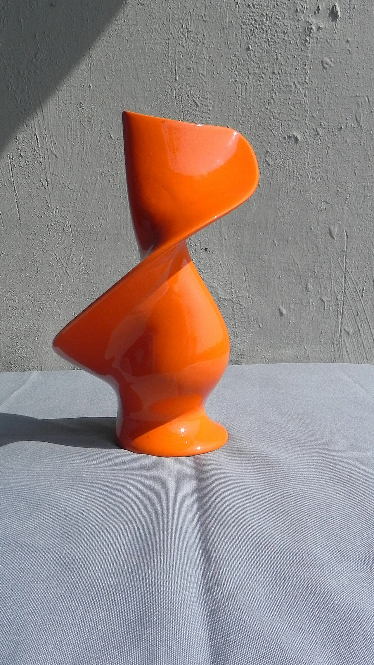 Ceramic flower vase by SCB Italy, 1970s 1