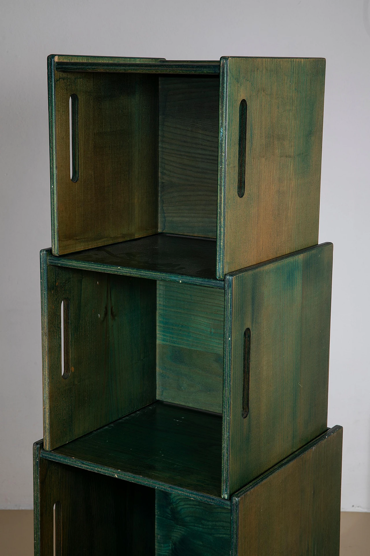 4 Stackable Torre de Babel coffee tables by Juan José Blanc, 1970s 4