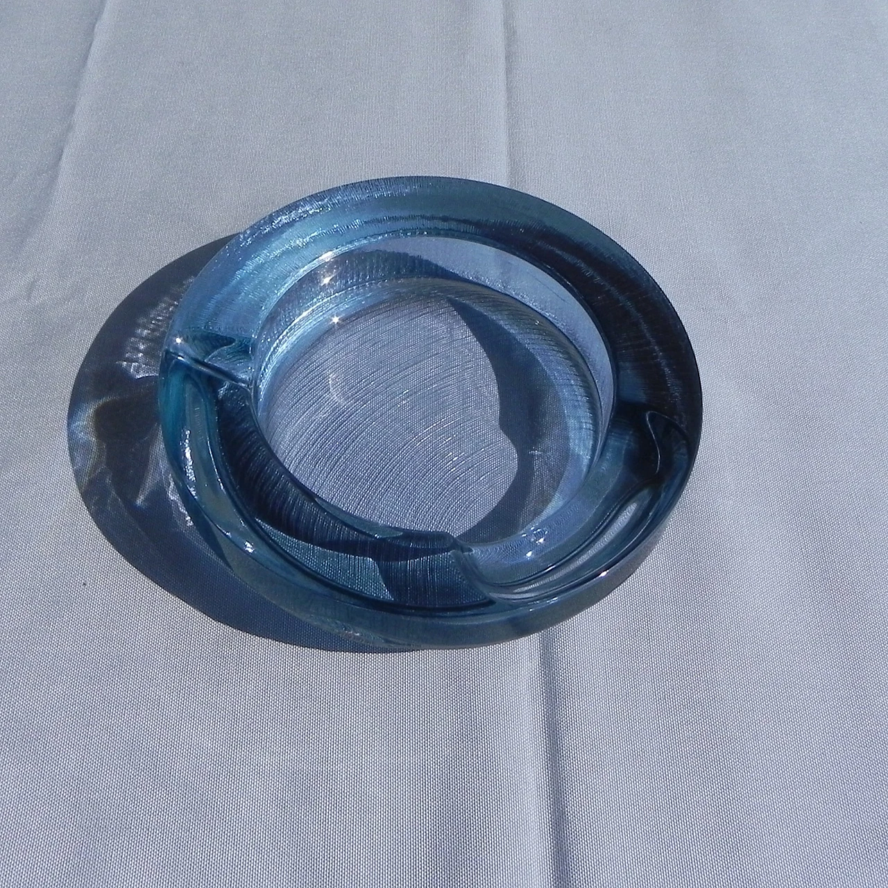 Glass ashtray by Fabio Frontini for Arnolfo di Cambio, 1970s 6