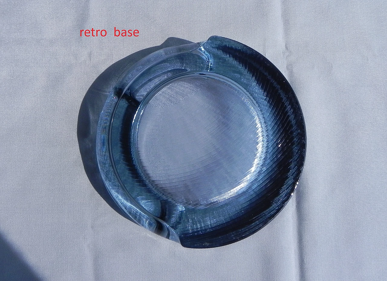 Glass ashtray by Fabio Frontini for Arnolfo di Cambio, 1970s 7