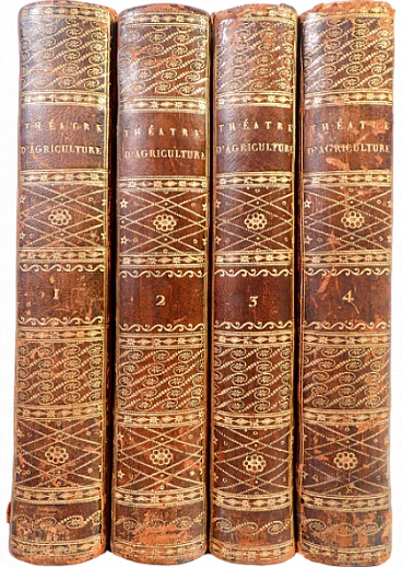 Olivier De Serres, 4 volumes Théâtre d’Agriculture, 1802