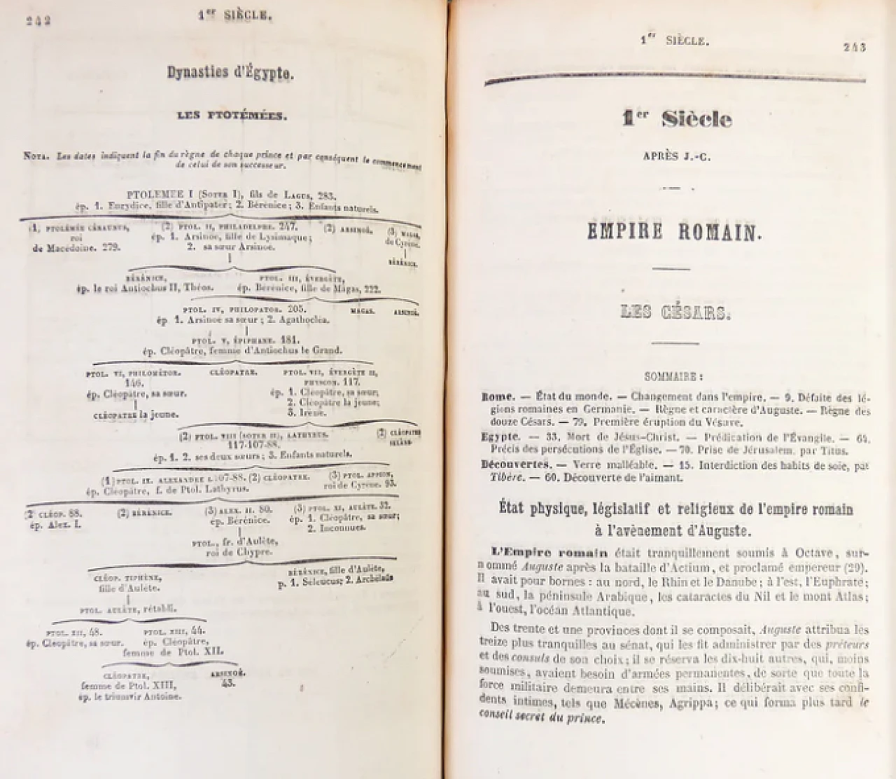 A. David Levi, Nouveaux éléments d'histoire générale, 19th century 5