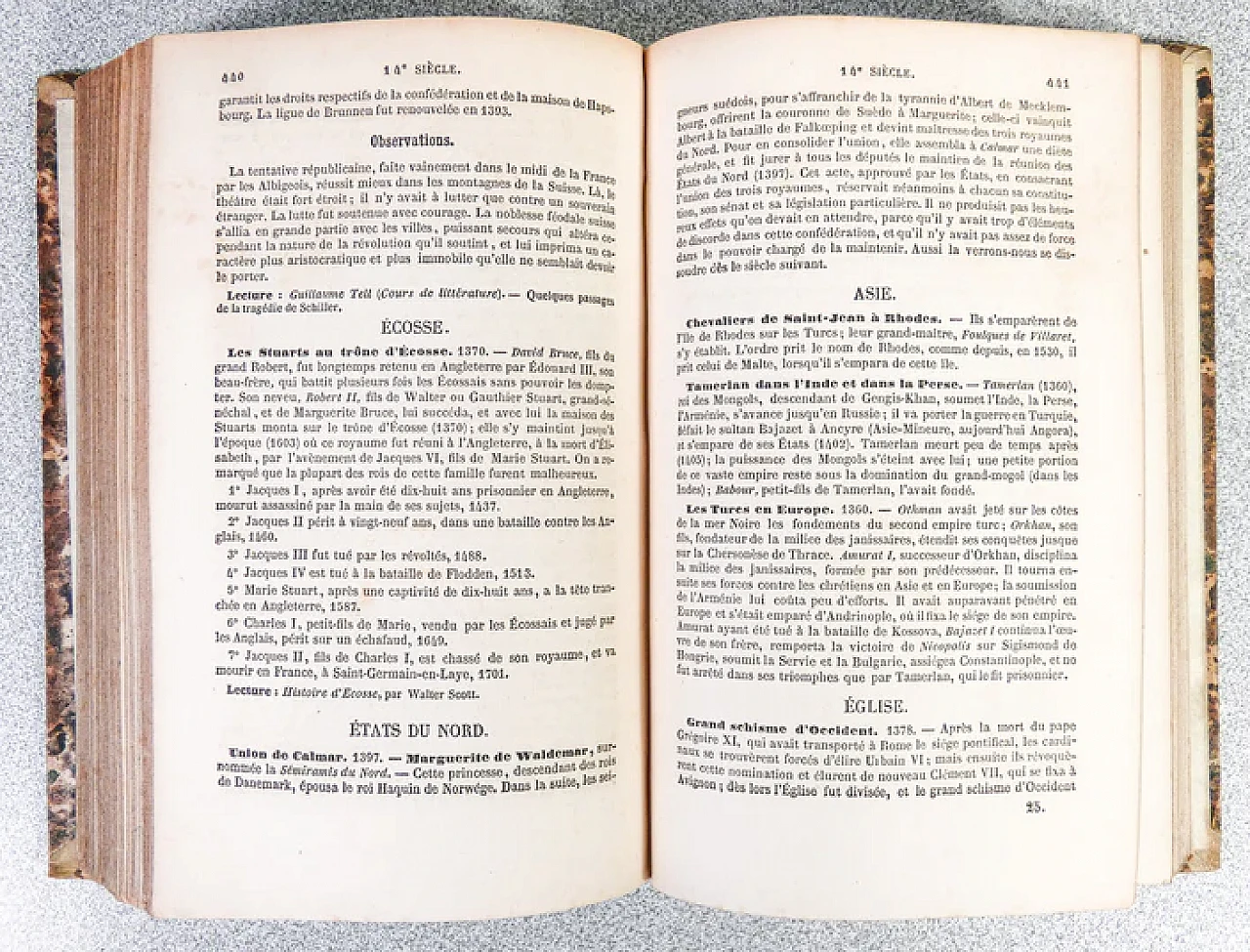 A. David Levi, Nouveaux éléments d'histoire générale, 19th century 6