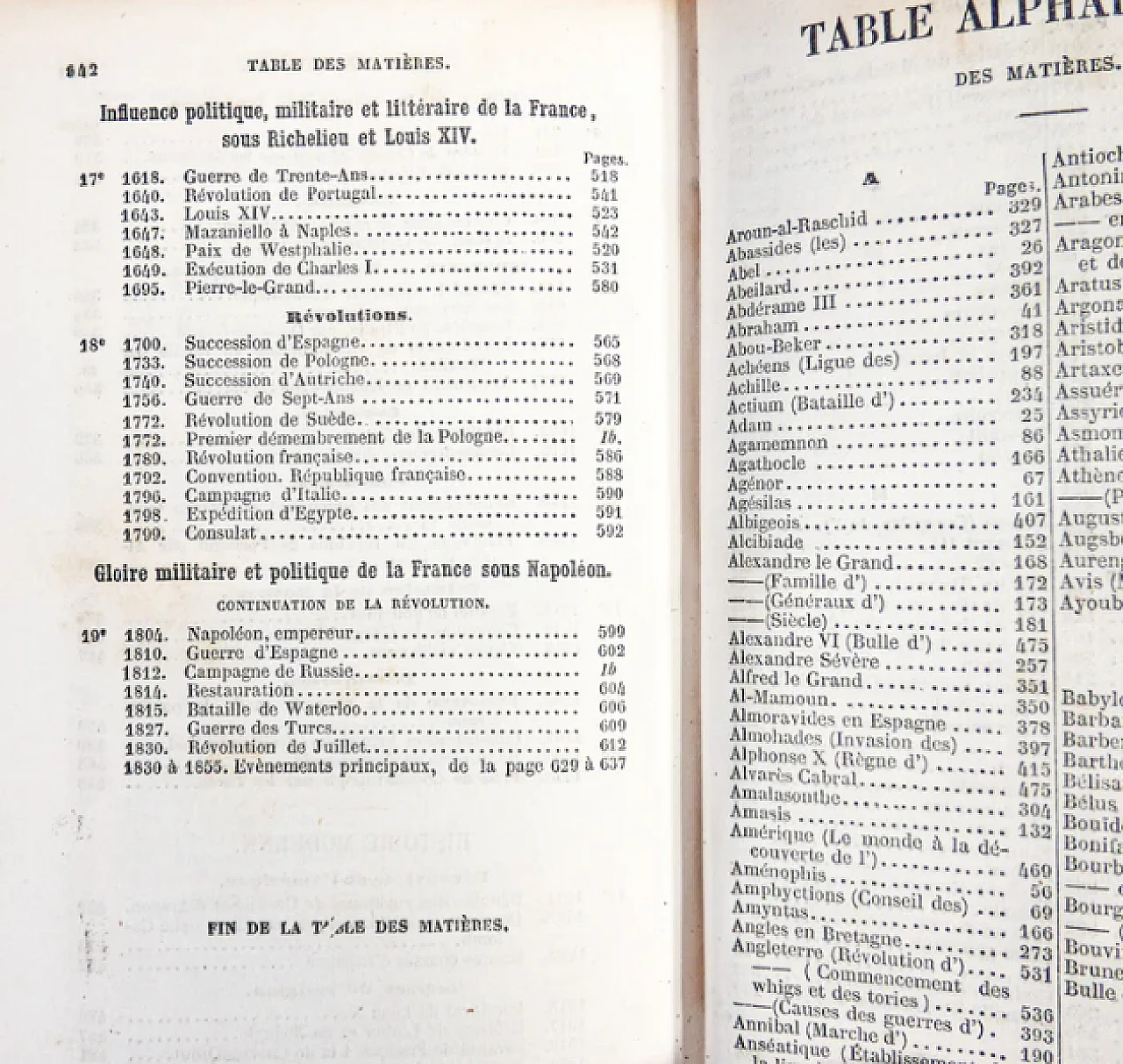 A. David Levi, Nouveaux éléments d'histoire générale, 19th century 9