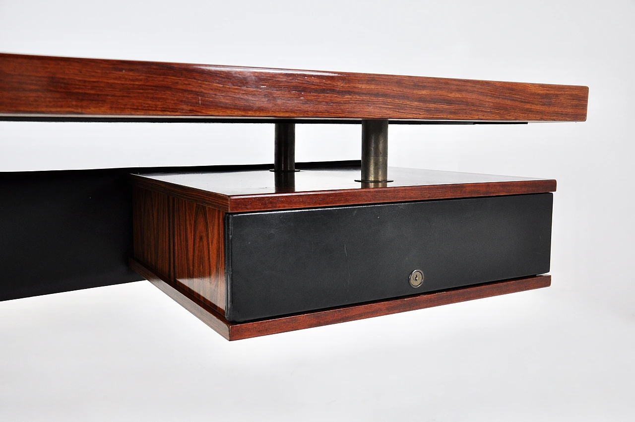 Boomerang desk by Renzo Schirolli, 1960s 6