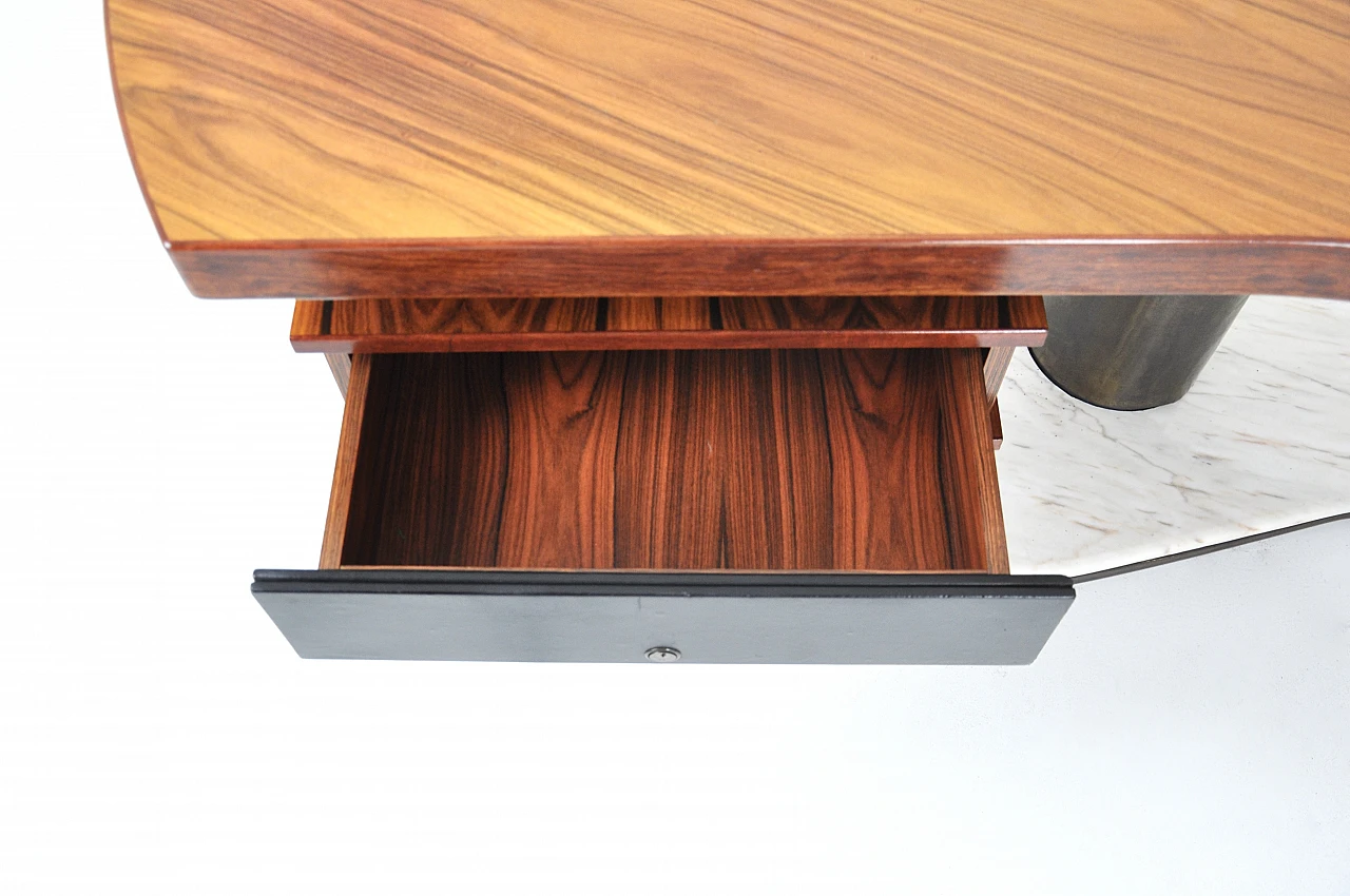 Boomerang desk by Renzo Schirolli, 1960s 9