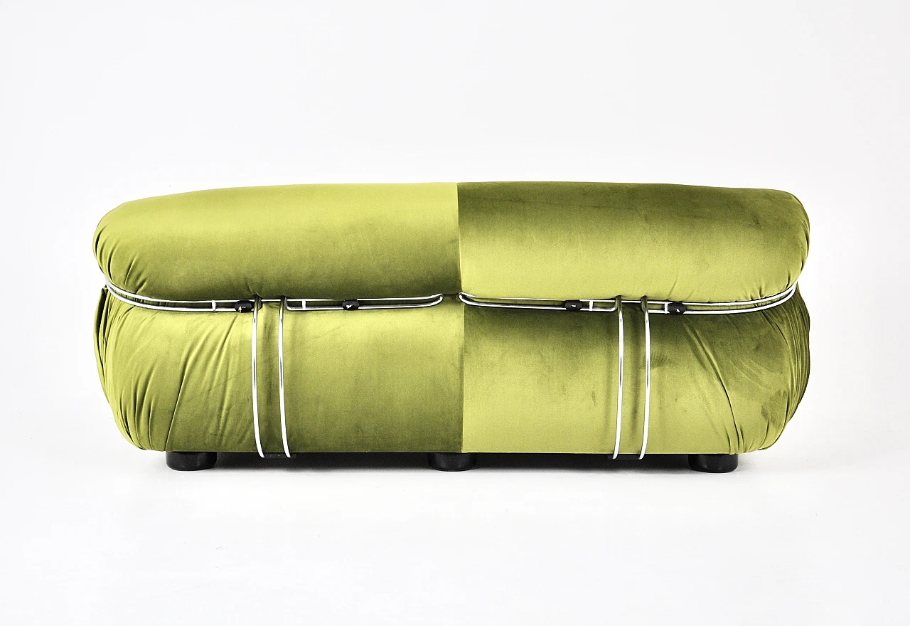 Soriana Sofa by Afra & Tobia Scarpa for Cassina, 1970s 5