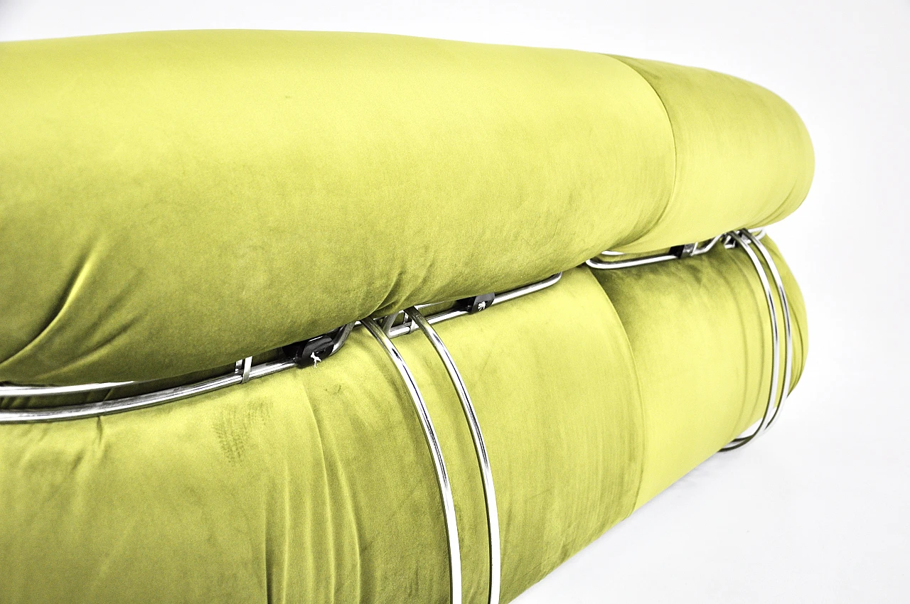 Soriana Sofa by Afra & Tobia Scarpa for Cassina, 1970s 9