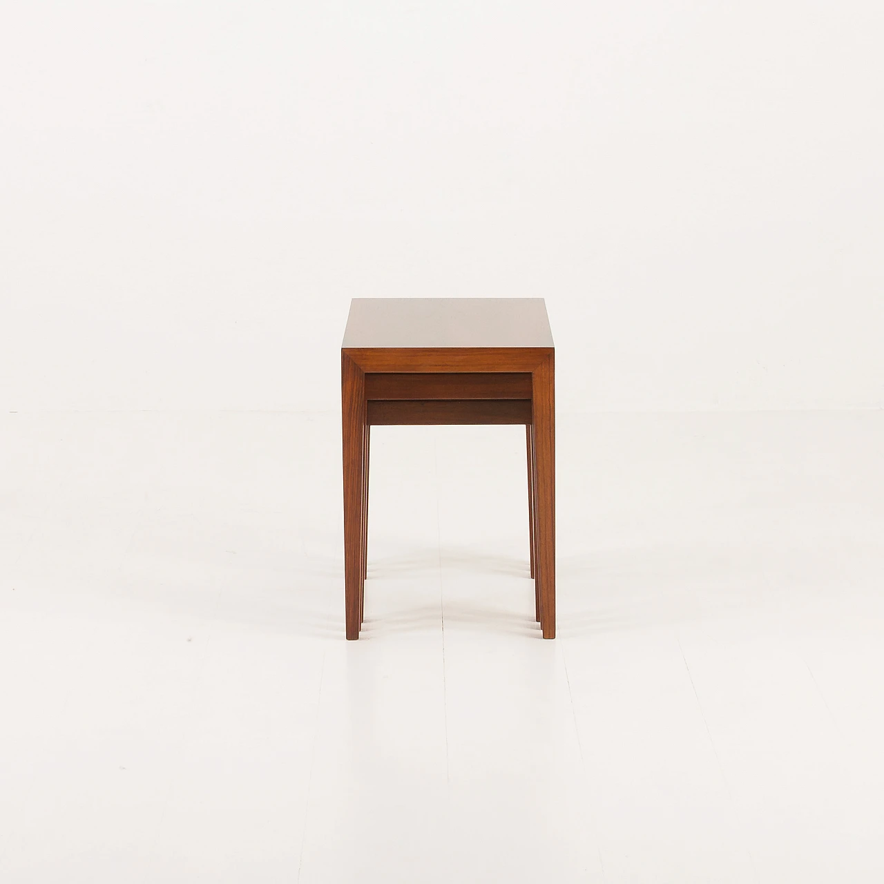 3 Nesting tables in rosewood by Severin Hansen for Haslev, 1960s 6