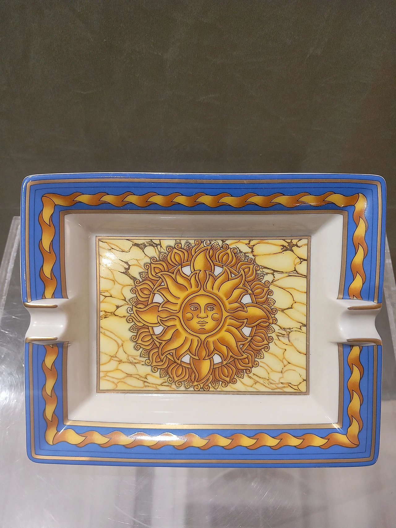 Soleil ashtray by Hermès, 1980s 1