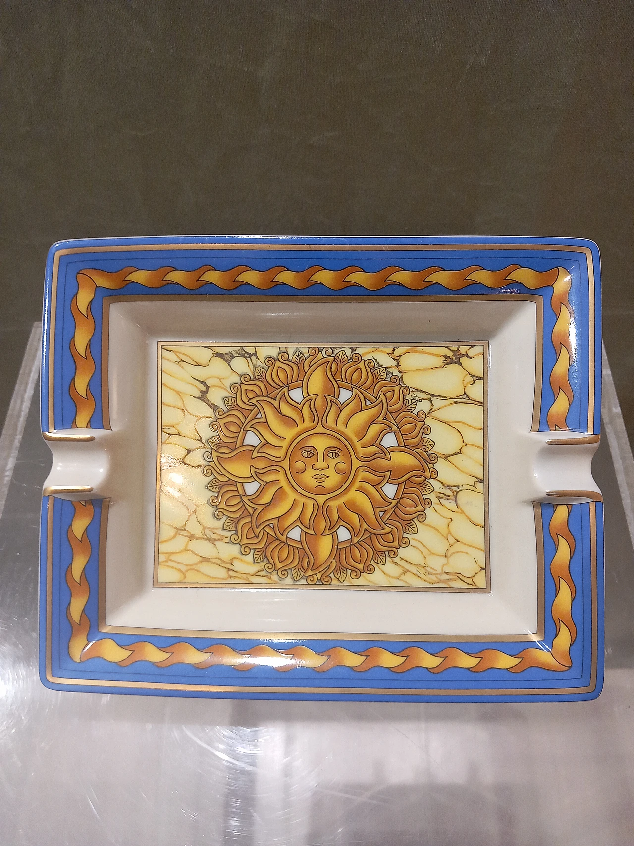 Soleil ashtray by Hermès, 1980s 4