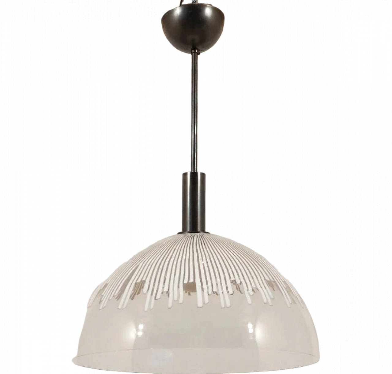 Anemone ceiling lamp by L. Diaz De Santillana for Venini, 1960s 10