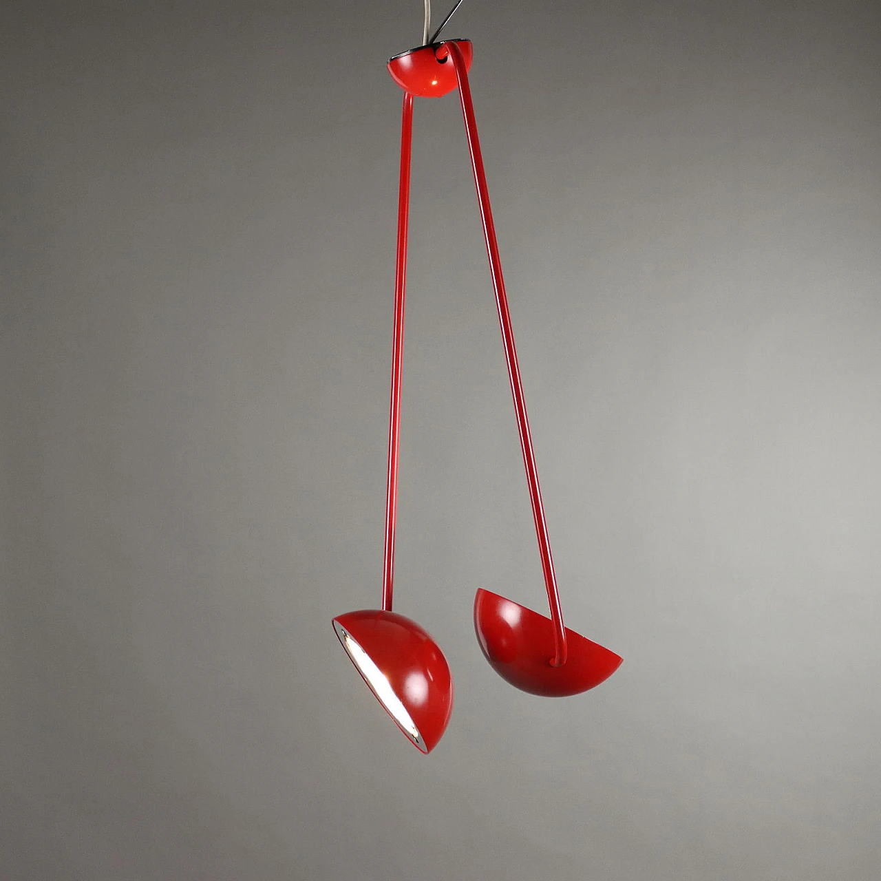 Lacquered metal Bikoni lamp by Tronconi, 1980s 1