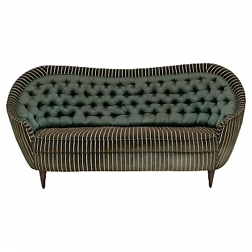 Gio Ponti Mid-century Modern Italian Sofa for Casa e Giardino, 1940s