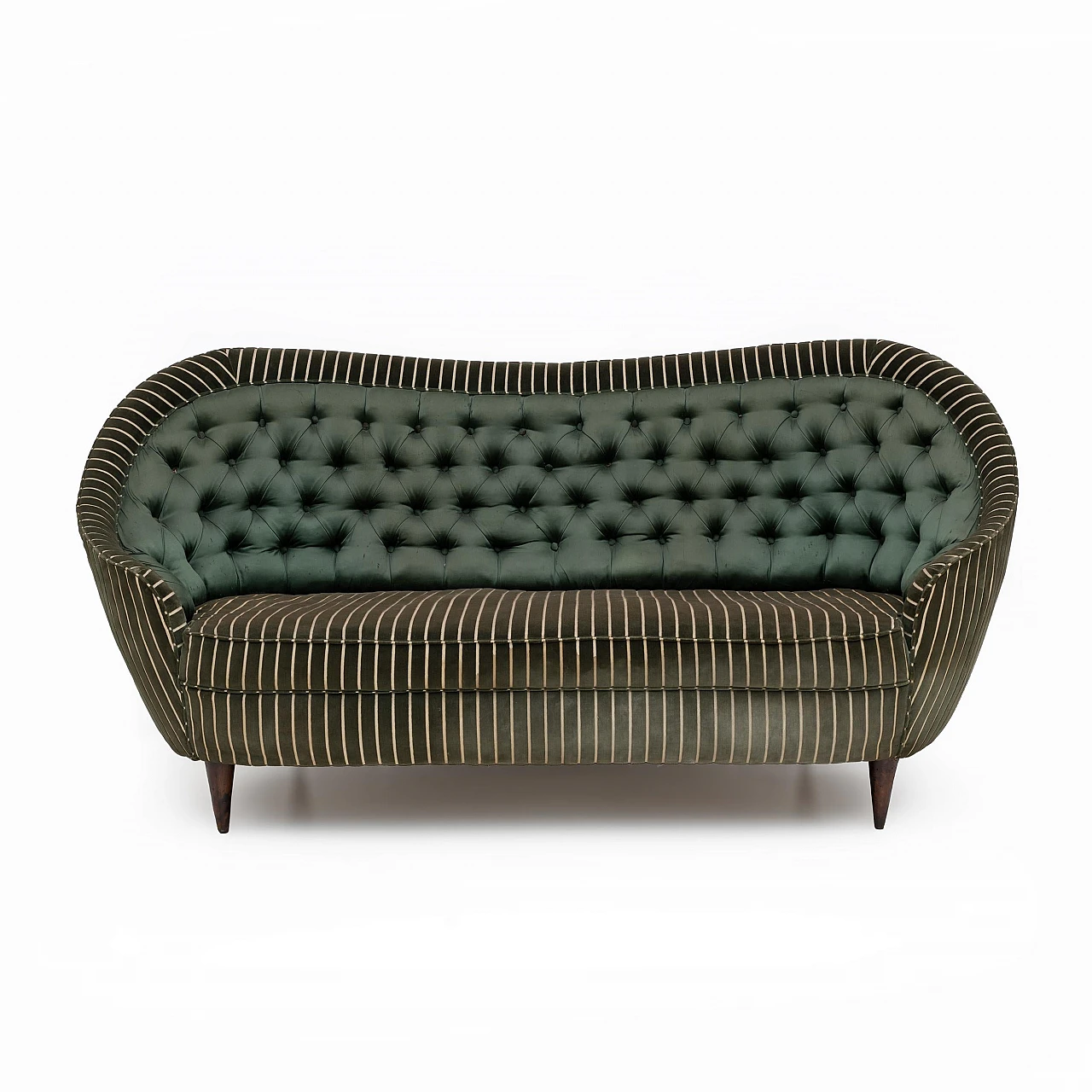 Gio Ponti Mid-century Modern Italian Sofa for Casa e Giardino, 1940s 2