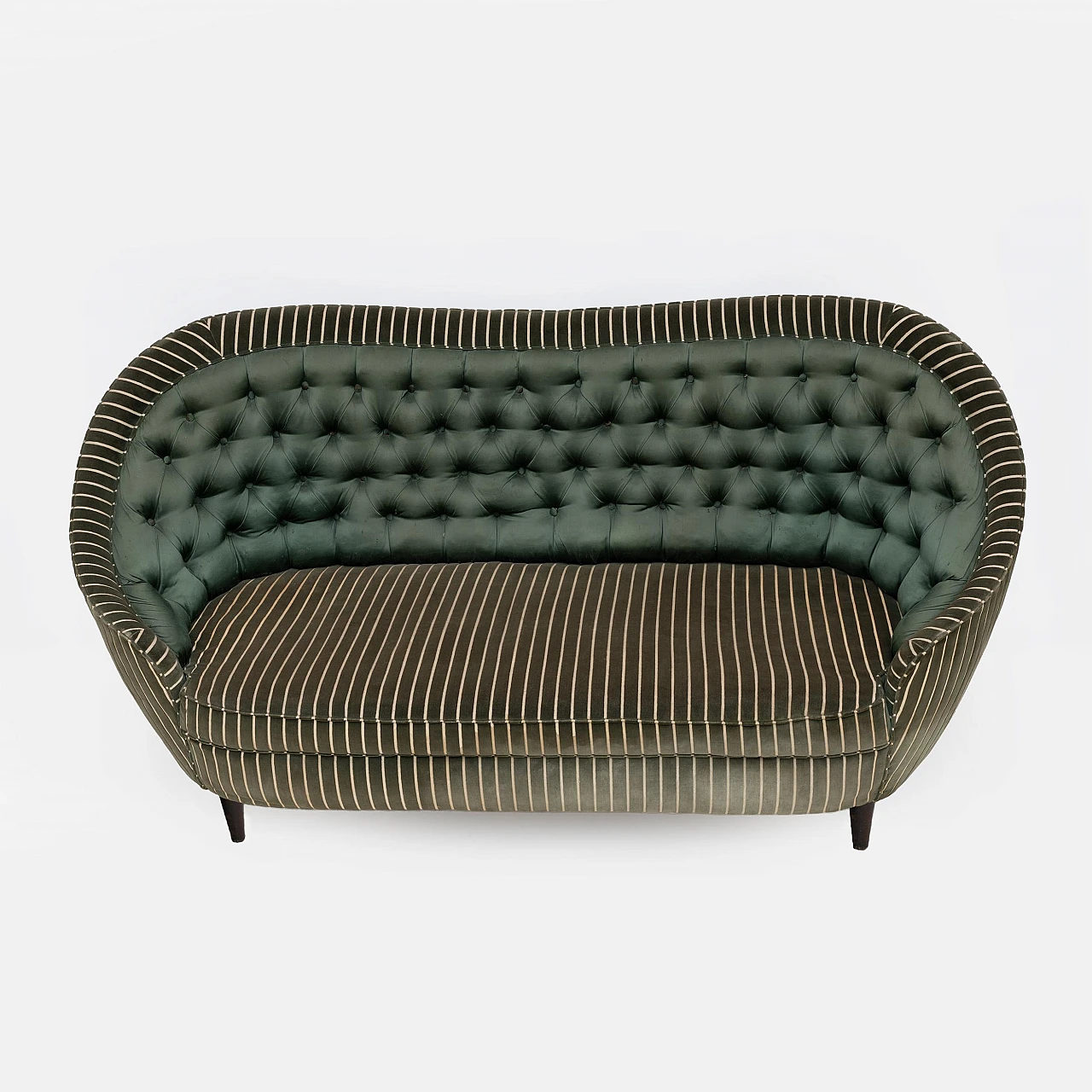 Gio Ponti Mid-century Modern Italian Sofa for Casa e Giardino, 1940s 5