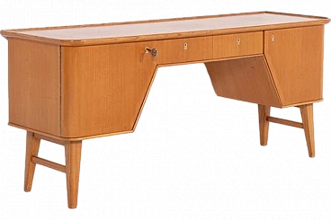 Swedish Modern Maple Low Board/Dressing Table, 1960s