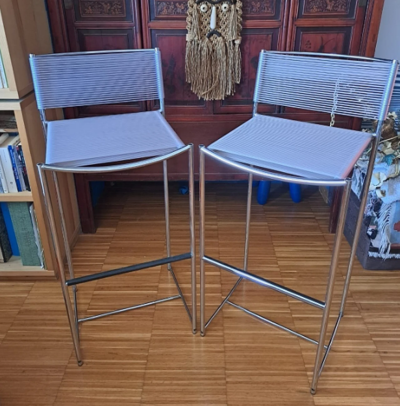 Two spaghetti stools 1