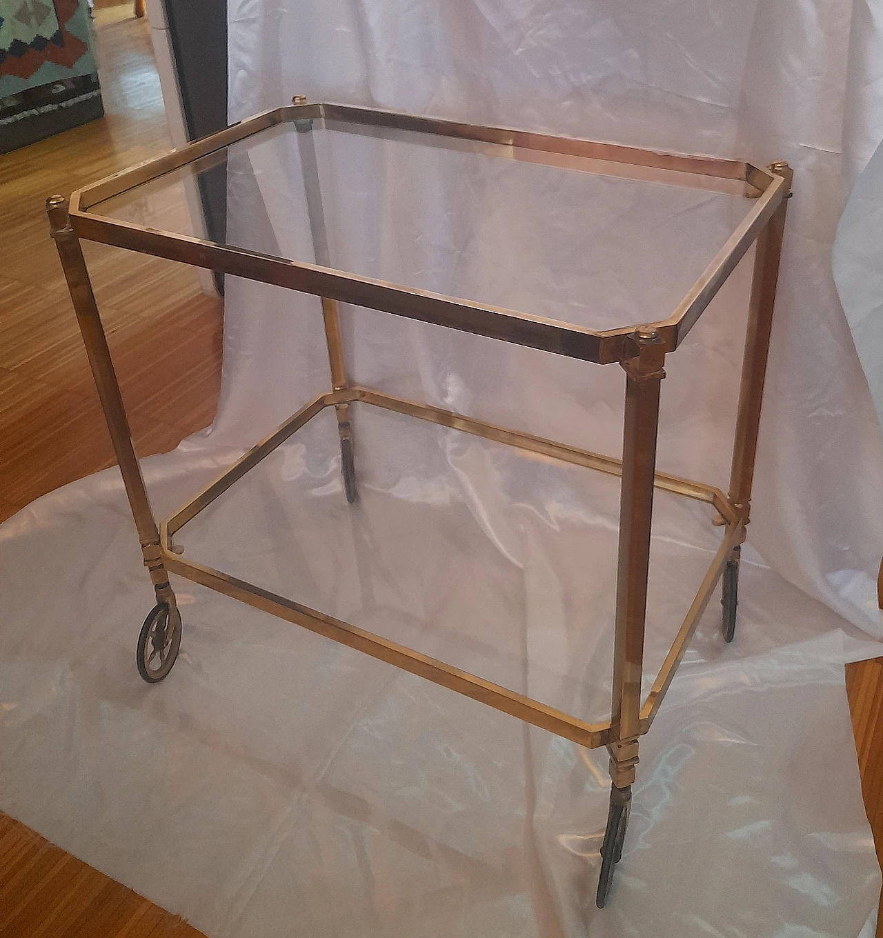 Brass cart, 50s 2