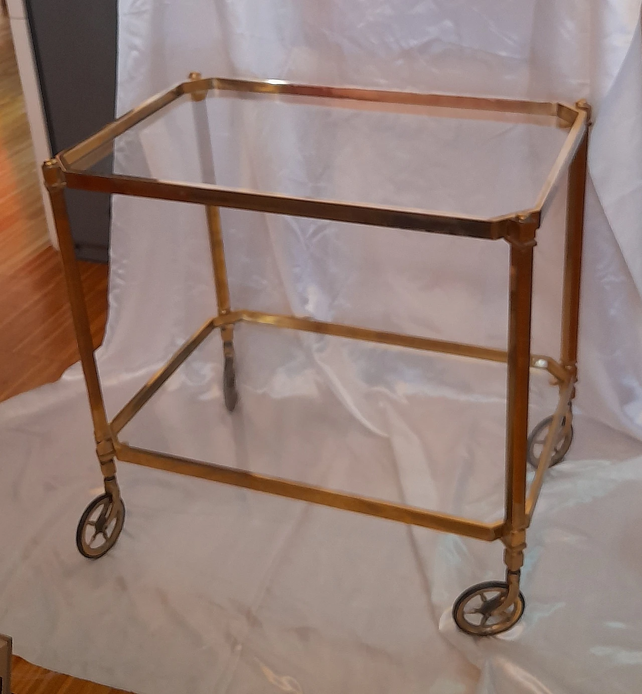 Brass cart, 50s 12