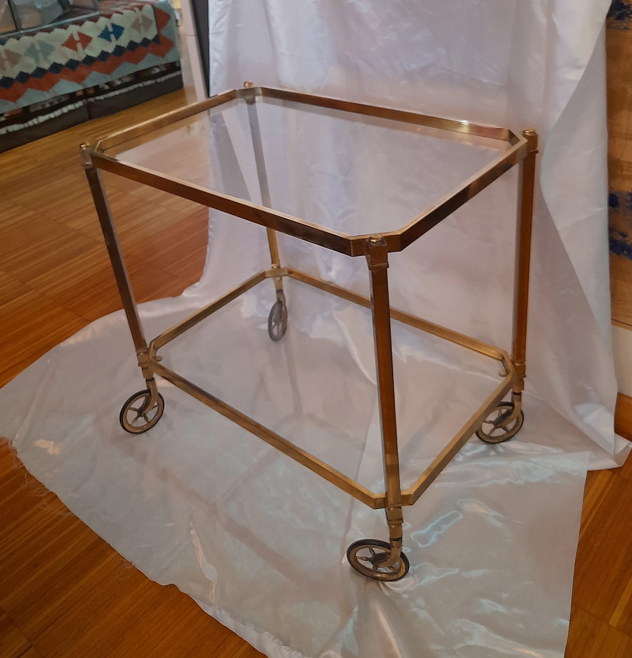 Brass cart, 50s 13