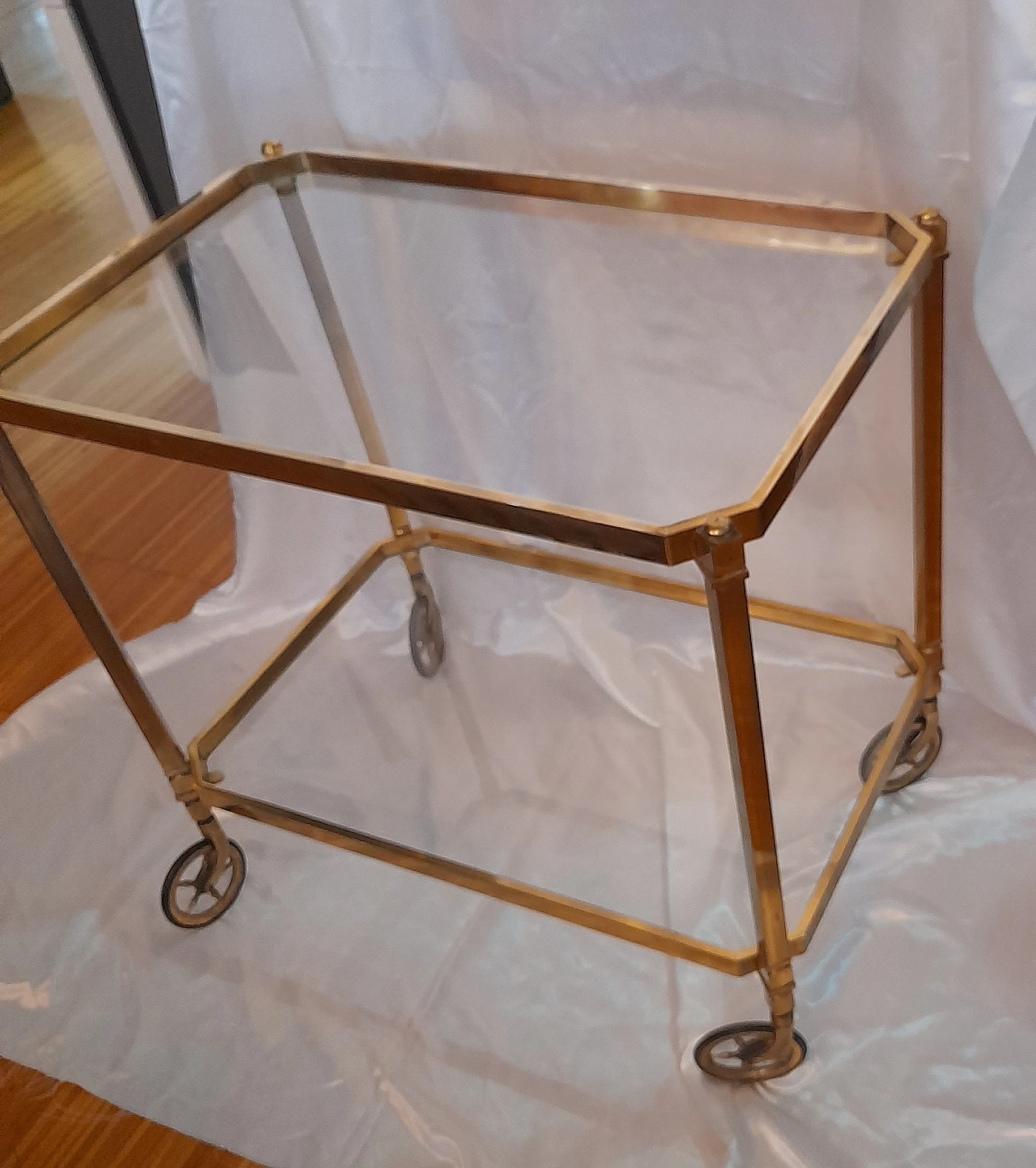 Brass cart, 50s 14