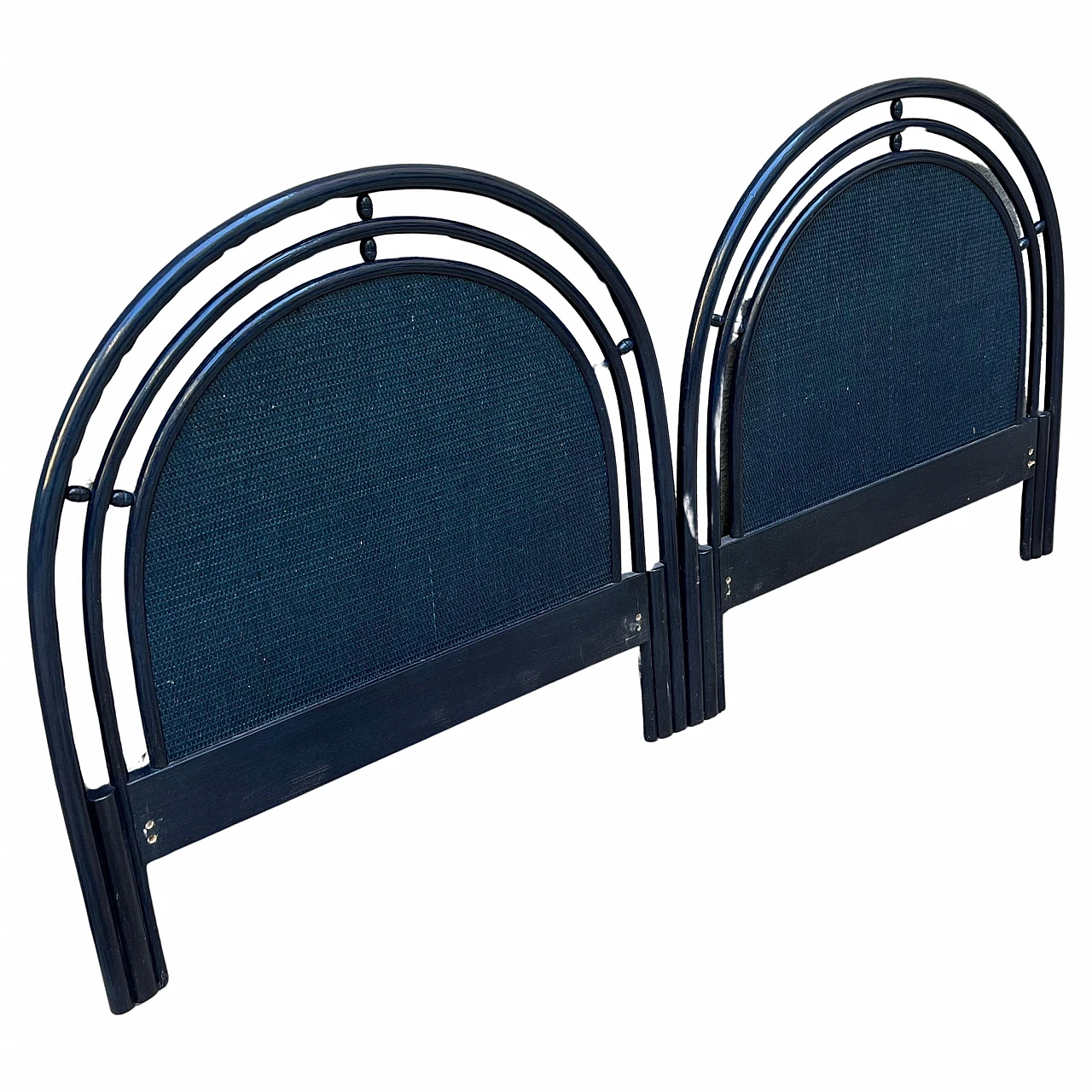 Pair of headboards for single beds by Roberti Rattan, 1980s 1